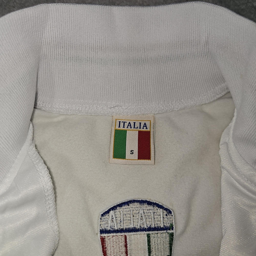 Italina White Jacket with Italia Emblem - Picture 5 of 11